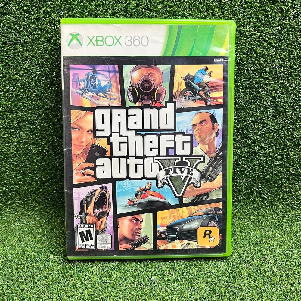 Grand Theft Auto V (Microsoft Xbox 360, 2013) CIB